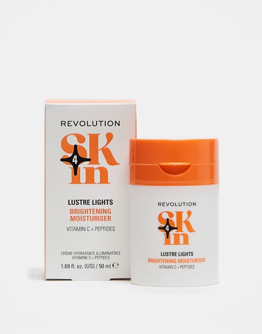 Revolution Skincare - Lustre Lights Vitamin C & Peptides Brightening Moisturiser - Fugtighedscreme 50 ml