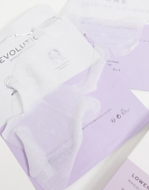 Revolution Skincare Maskcare Maskne Calming & Purifying Lower Face Sheet Mask, 4 of 4