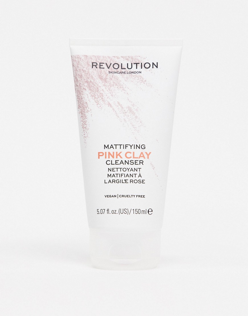 Revolution Skincare – Mattifying Pink Clay Cleanser-Ingen färg