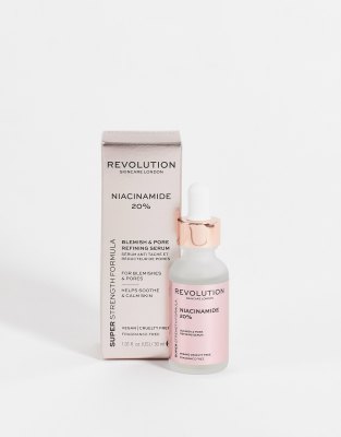 Revolution Skincare Revolution Skincare Niacinamide 20% Blemish & Pore Refining Serum 30ml-No colour