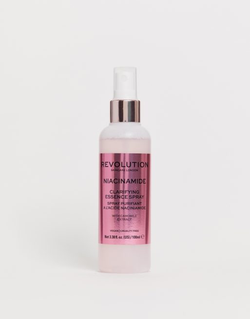 Revolution – Skincare Niacinamide Essence Spray – Spray z witaminą B3