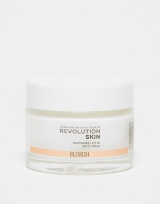 Revolution Skincare Niacinamide SPF 30 Moisturiser 50ml-No colour