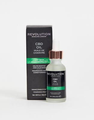 Revolution Skincare Nourishing CBD Oil-No color