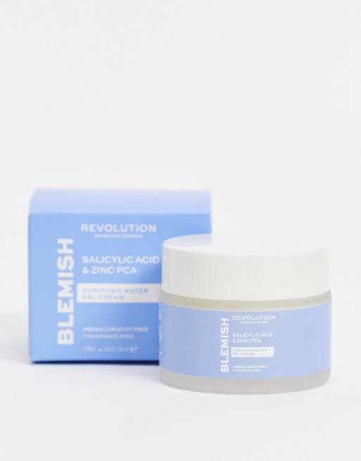 Revolution Skincare – Oczyszczający żelowy krem z kwasem salicylowym i cynkiem PCA 