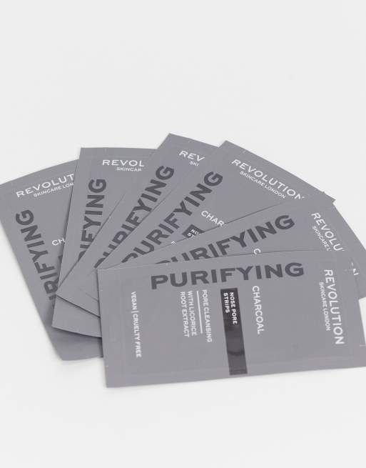 Revolution Skincare Pore Cleansing Charcoal Nose Strips, 3 of 4
