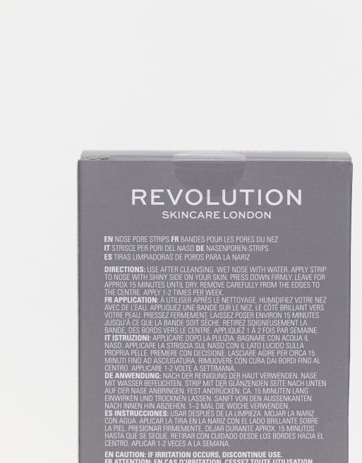 Revolution Skincare Pore Cleansing Charcoal Nose Strips, 4 of 4