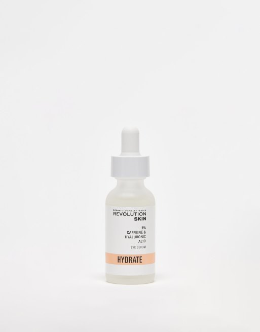 Revolution Skincare - Sérum contour des yeux à l'acide hyaluronique et à la caféine 5 % - 30 ml