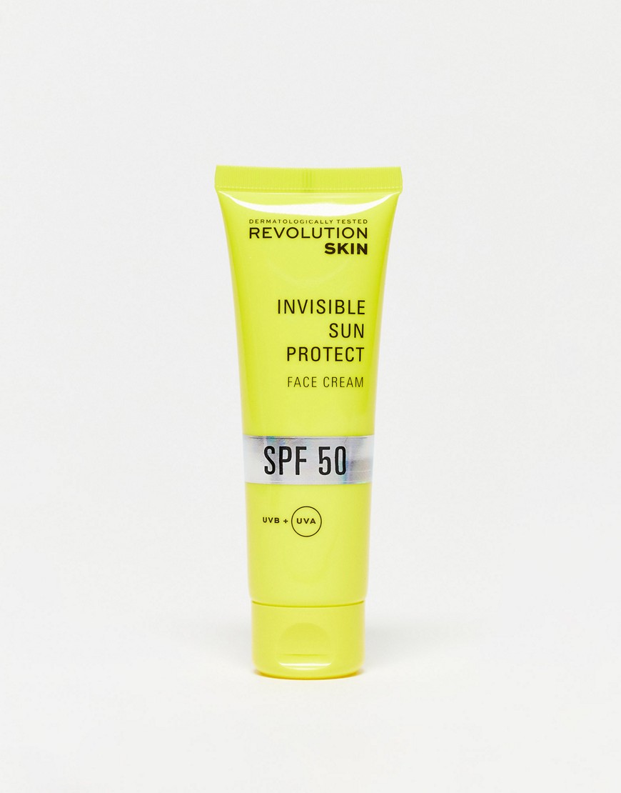 Revolution Skincare Spf 50 Invisible Protect Sunscreen-No Colour