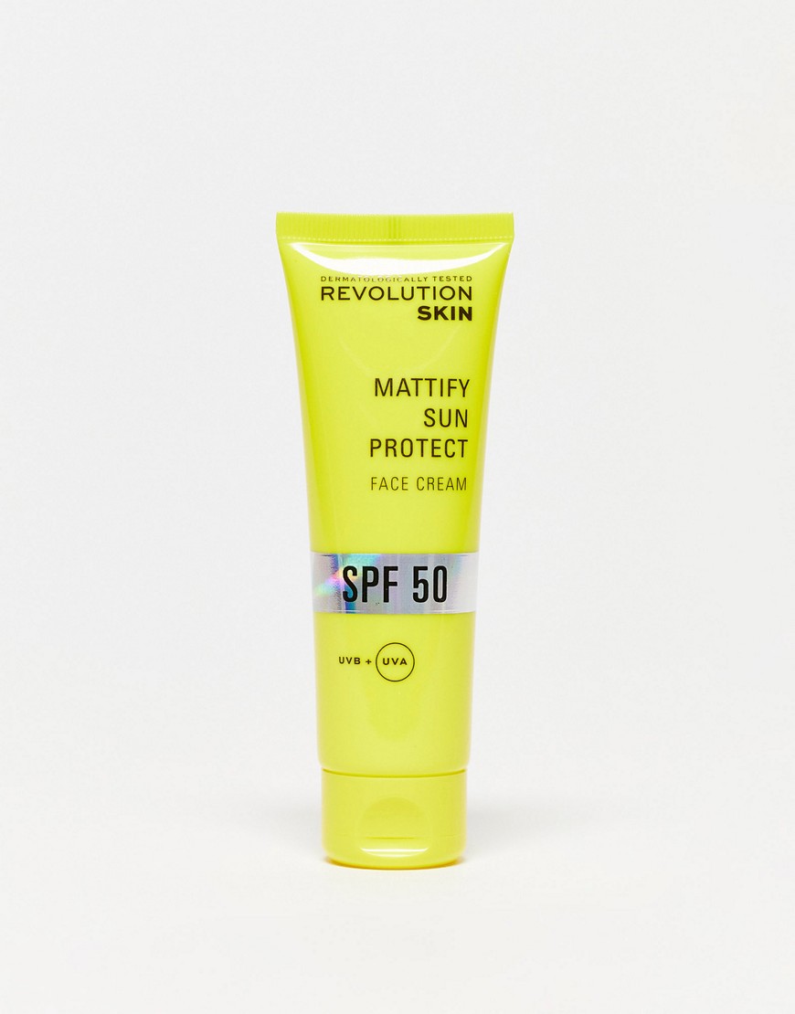 Revolution Skincare Spf 50 Matt Protect Sunscreen-No Colour