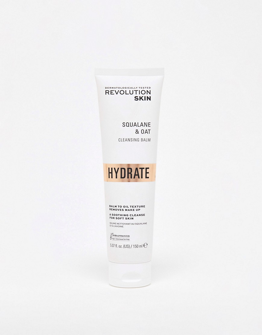 Revolution Skincare Squalane & Oat Cleanser 150ml-No colour