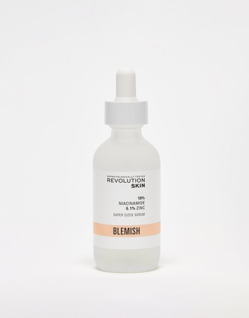Revolution Skincare - SUPERSIZE - 10% Niacinamide + 1% Zinc Blemish & Pore Refining Serum, 60 ml