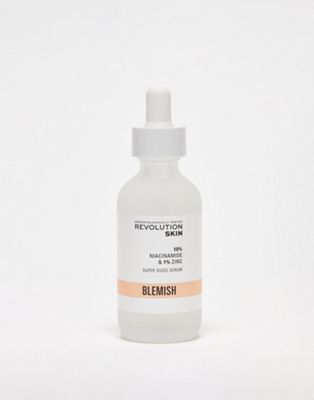 Revolution Skincare SUPERSIZE 10% Niacinamide + 1% Zinc Blemish & Pore Refining Serum 60ml-No colour