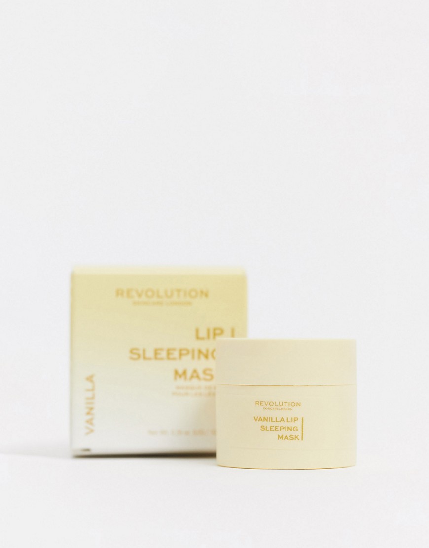 Revolution - Skincare Vanilla Lip Sleeping Mask - Slaapmasker voor lippen-Geen kleur