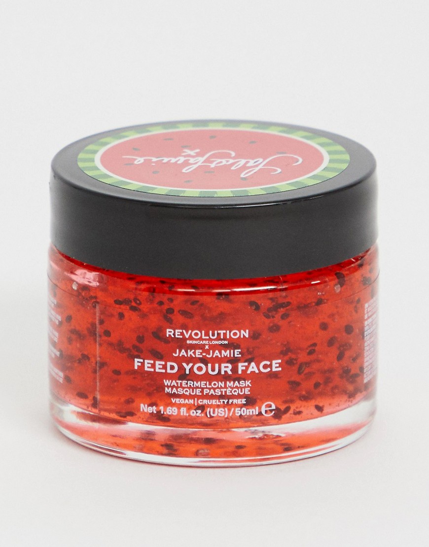 Revolution Skincare x Jake Jamie - Hydraterend gezichtsmasker met watermeloen-Zonder kleur