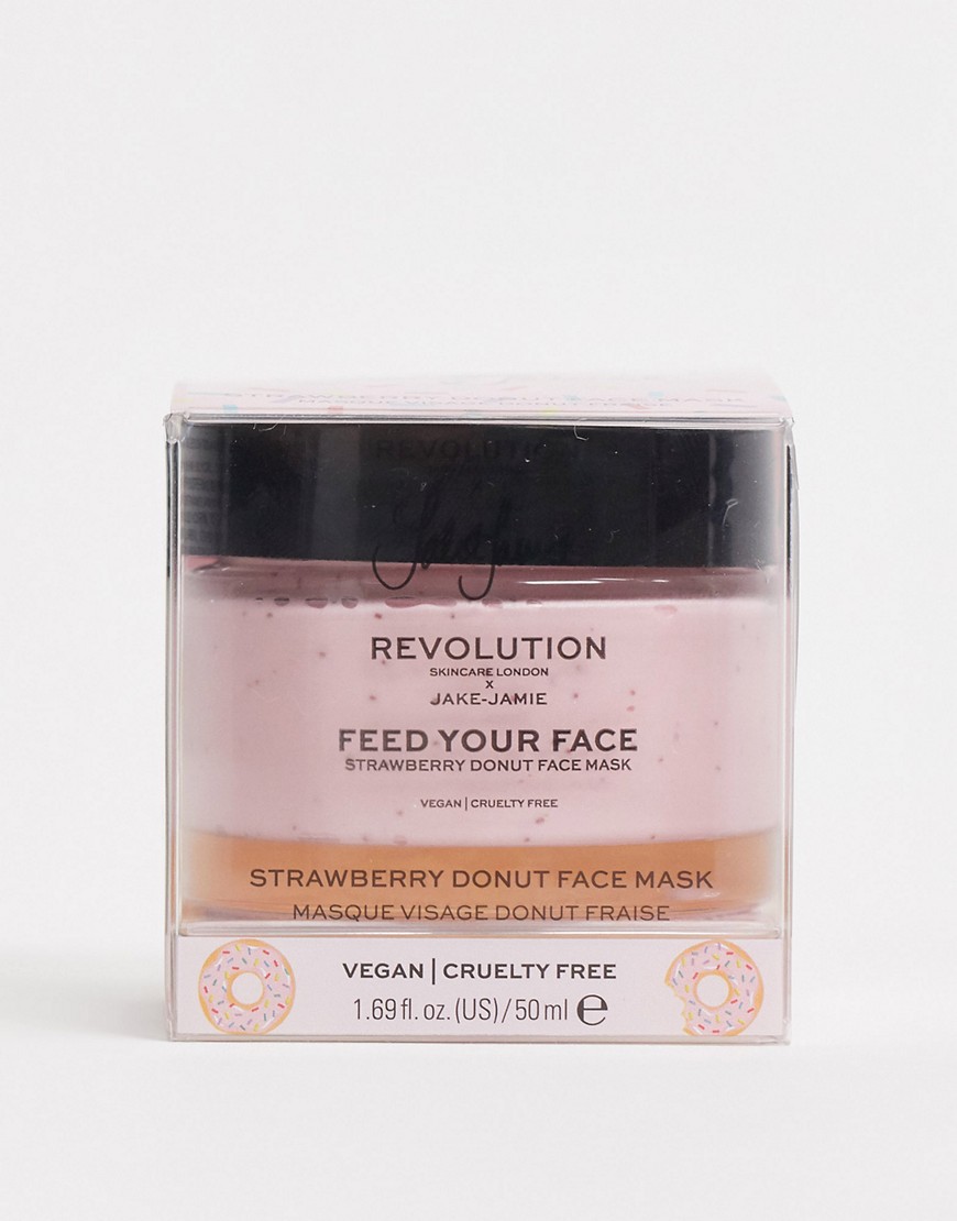 Revolution Skincare x Jake - Jamie - Strawberry Donut - Ansigtsmaske-Ingen farve