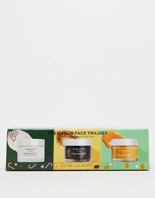 Revolution Skincare x Jake Jamie – Świąteczny zestaw podarunkowy z trzema maseczkami – Taniej o 50%