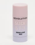 [Revolution] Revolution Slick & Fix Brow & Hair Stick-Clear No Size N/A