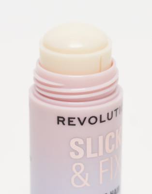 Revolution Slick & Fix Brow & Hair Stick-clear In Transparent