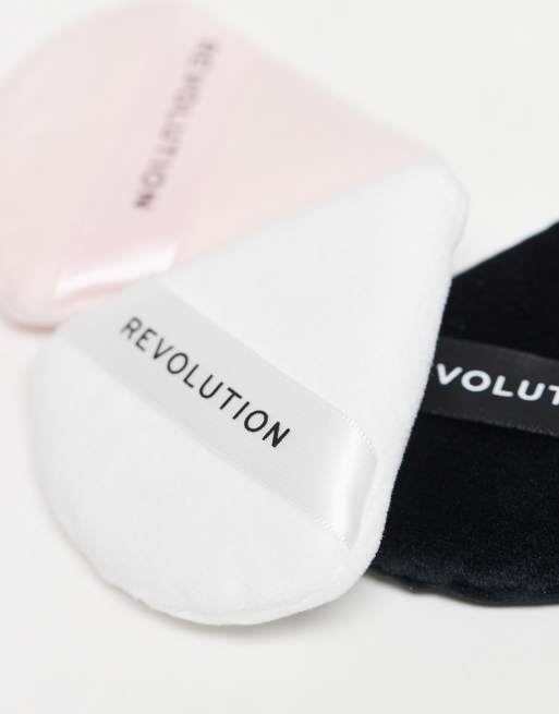 Revolution Soft Focus Powder Puff Trio, 2 of 3