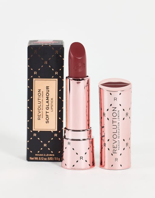 Revolution - Soft Glamour Satin Kiss Lipstick - Rose 