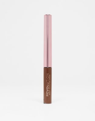 Revolution Super Flick Liquid Eyeliner Brown Asos