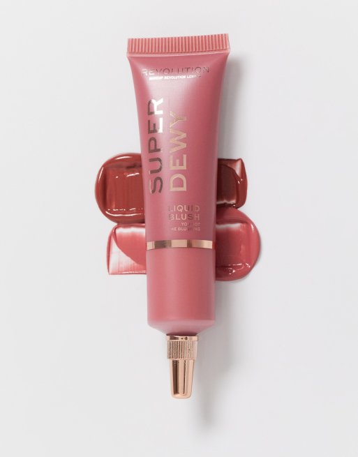 Revolution Superdewy Liquid Blush - You Got Me Blushing