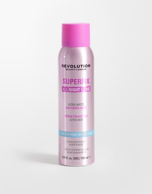Revolution Superfix All Night Long Waterproof Fixing Mist 150ml-no Colour