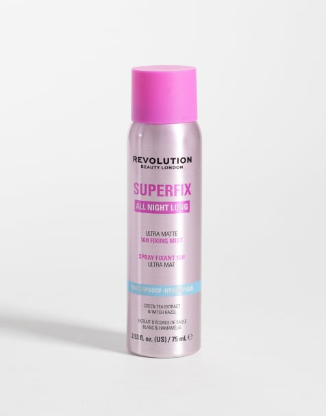 Revolution Superfix All Night Long Waterproof Fixing Mist 75ml - view 1