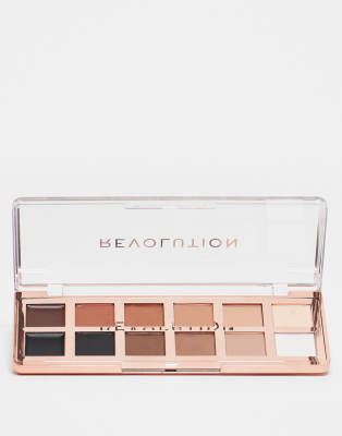 Revolution - The Master Icon Matte Nudes - Lidschattenpalette-Bunt