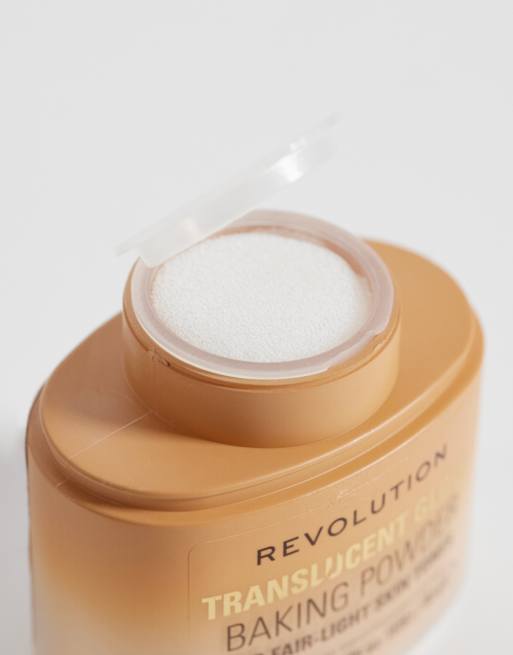 Revolution Translucent Glow Loose Baking Powder Fair to Light, 4 of 4