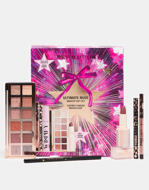 Revolution - Ultimate Nude Makeup - Coffret cadeau maquillage (32 % d'économie)
