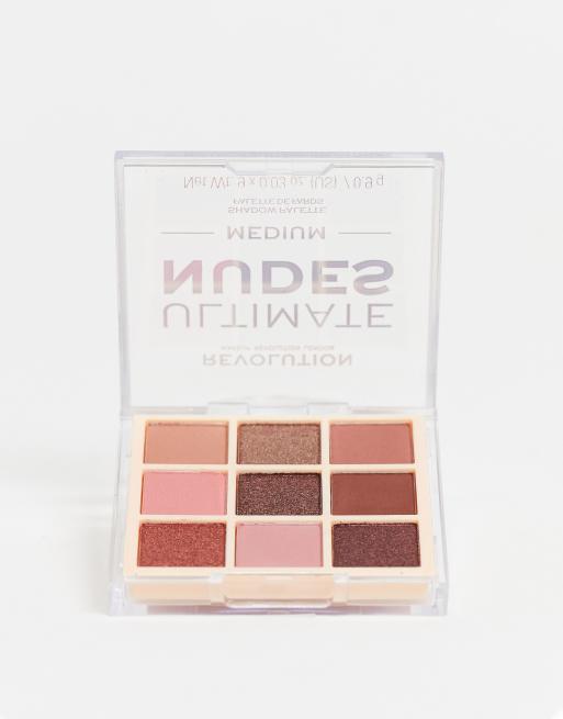 Revolution – Ultimate Nudes – Ögonskuggspalett - Medium