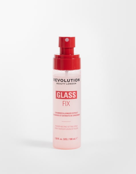 Revolution X ASOS Exclusive spray utrwalający w pudrze Glass Fix 100 ml - view 1