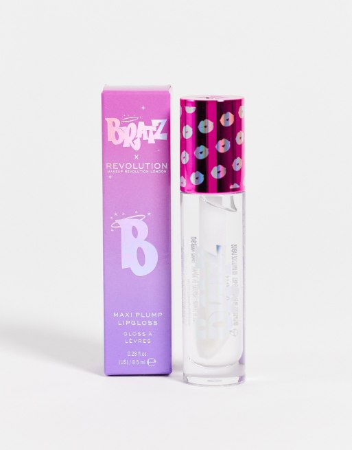 Revolution x Bratz - Lipgloss met maximaal plumping-effect in 'Clear'