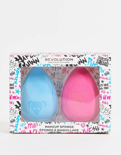 Revolution X DC Comics Harley Quinn – What We Are Bad Guys – Make-up-Schwämme im Duo-Set