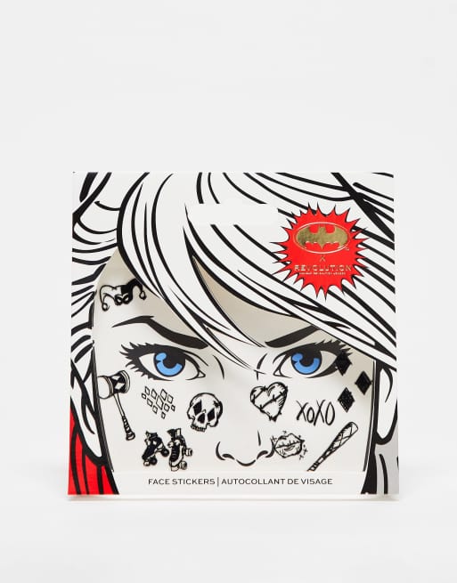 Revolution x DC Harley Quinn - Gezichtsstickers