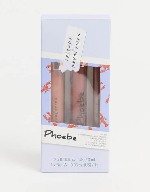 Revolution x Friends – Phoebe Lip Kit – Läpprodukter