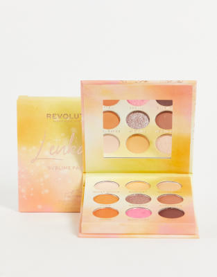 Revolution X Lenkalul - Palette di ombretti Sublime Paradise-Multicolore ombretti donna Multicolore