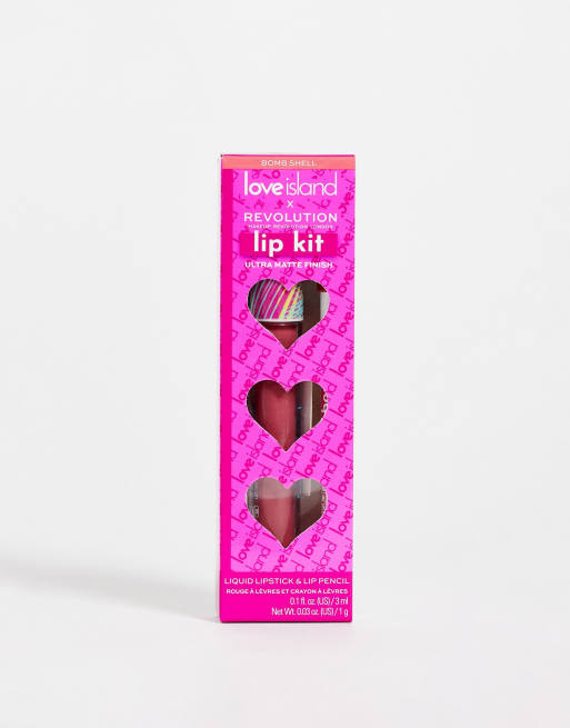 Revolution x Love Island - Coupled Up - Lippenset in 'Bombshell'