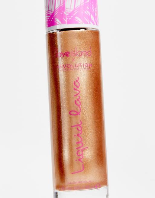 Revolution x Love Island – Liquid Lava – Rozświetlacz w płynie, 3 z 4