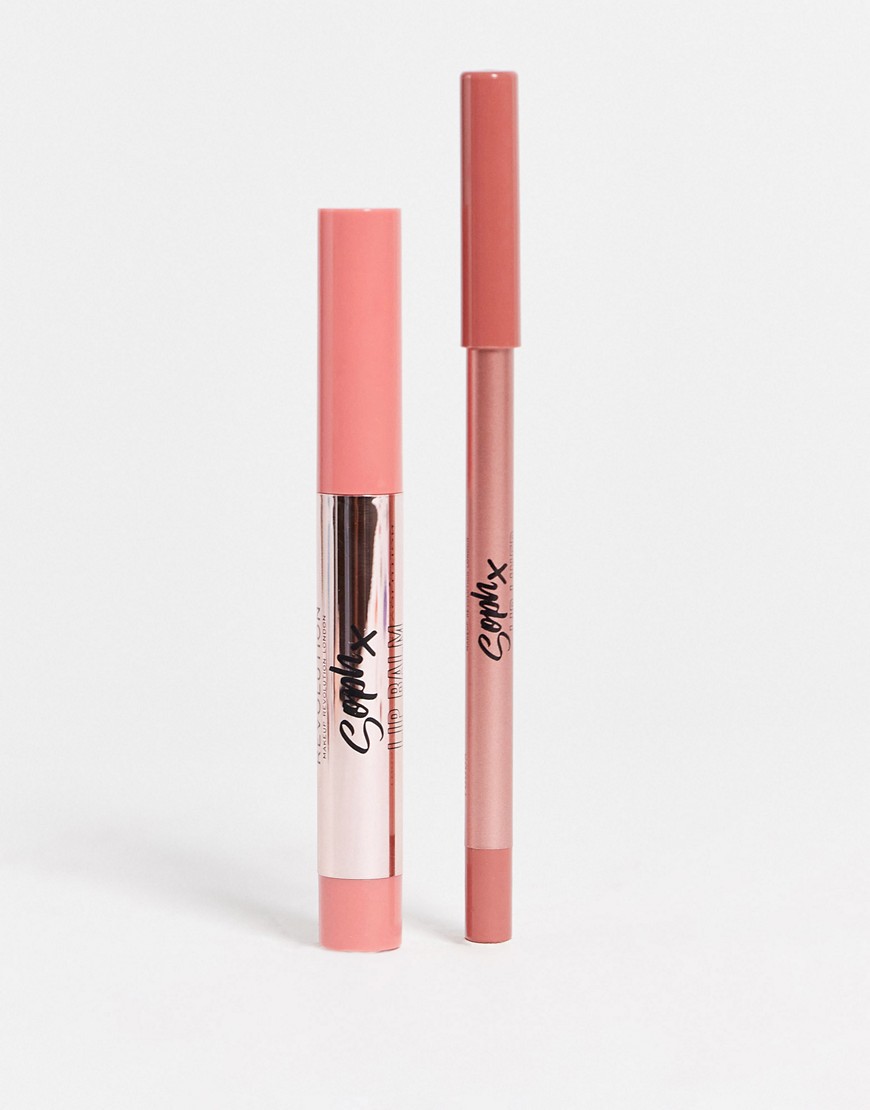 Revolution X Soph - Lippenset in kleur 'Candy Icing'-Roze