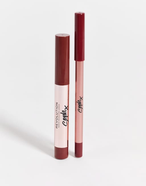 Revolution x Soph – Zestaw produktów do ust – Toffee Drizzle