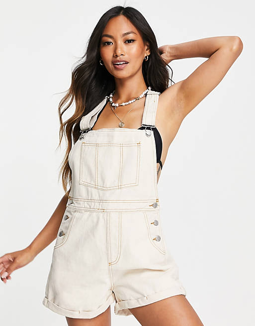All Rounder Overalls in White Asos Women Clothing Dungarees 