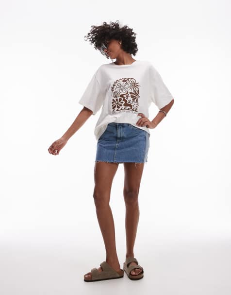 Rhythm - Bloom Studio - T-shirt oversize bianca - view 1
