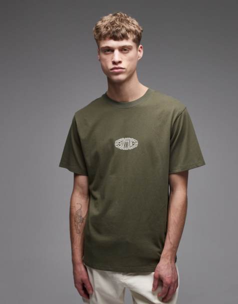 Rhythm - Breeze - Khaki T-shirt - view 1