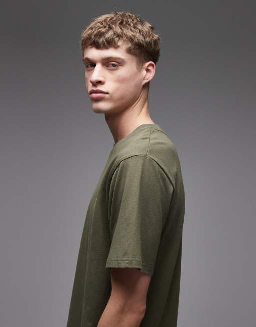 Rhythm – Breeze – T-Shirt in Khaki, 4 von 5