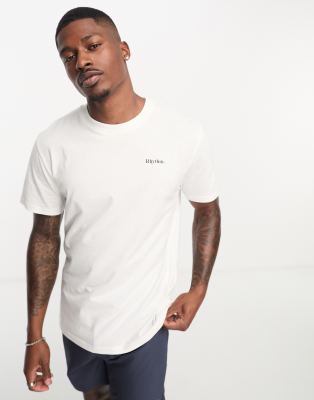 classic brand tee in vintage white