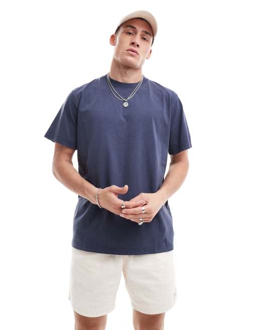 Rhythm - Classic Vintage - T-shirt in vervaagd blauw