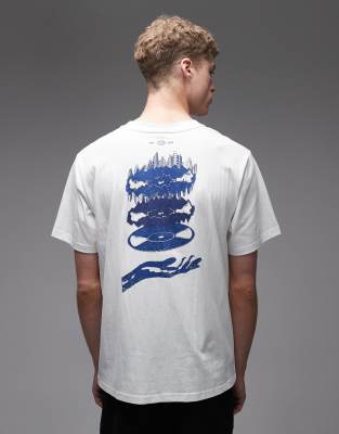 Rhythm Graphic Vintage T-shirt In White