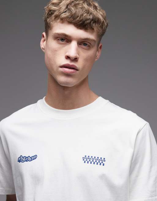 Rhythm graphic vintage T-shirt in white | ASOS